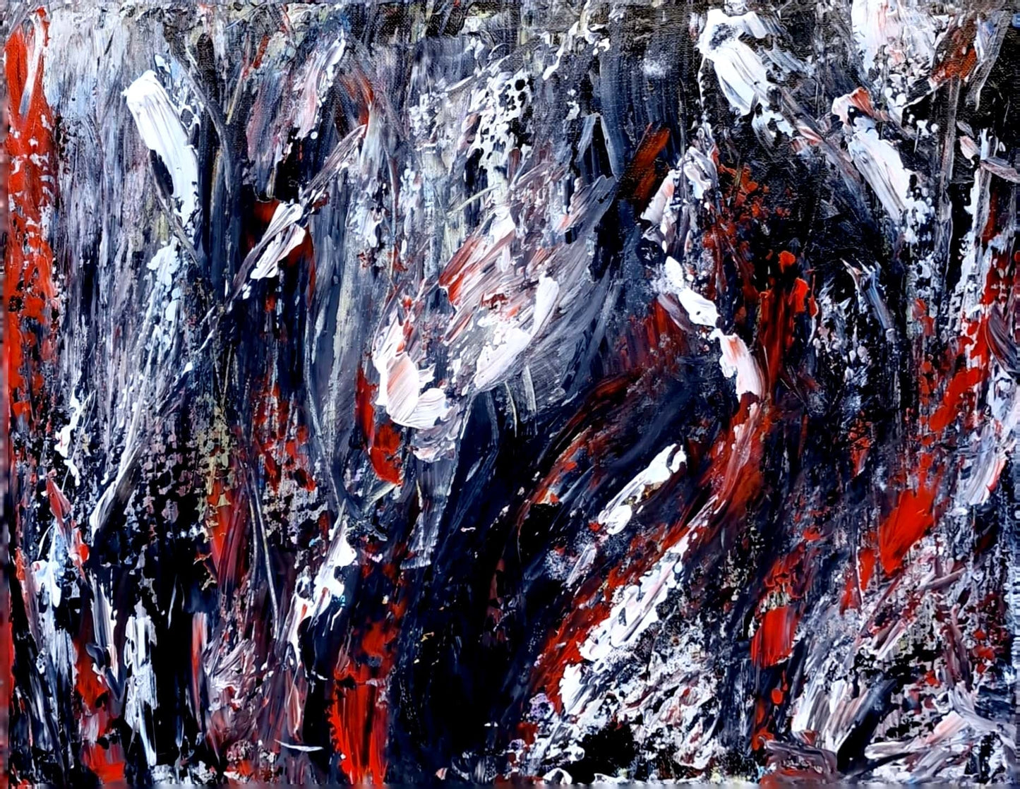 Storm Within - Original Acrylic Painting (40x50 cm)