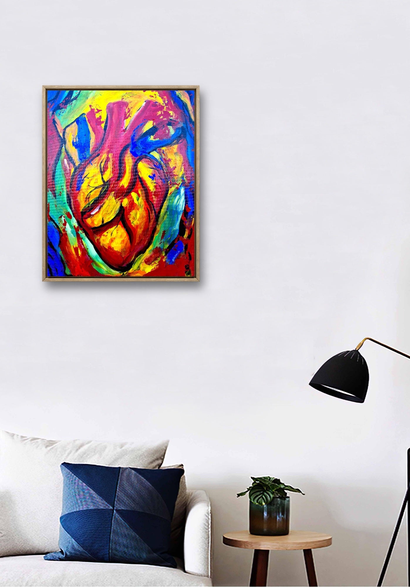Pulse – Original Acrylic Painting (40x50 cm)