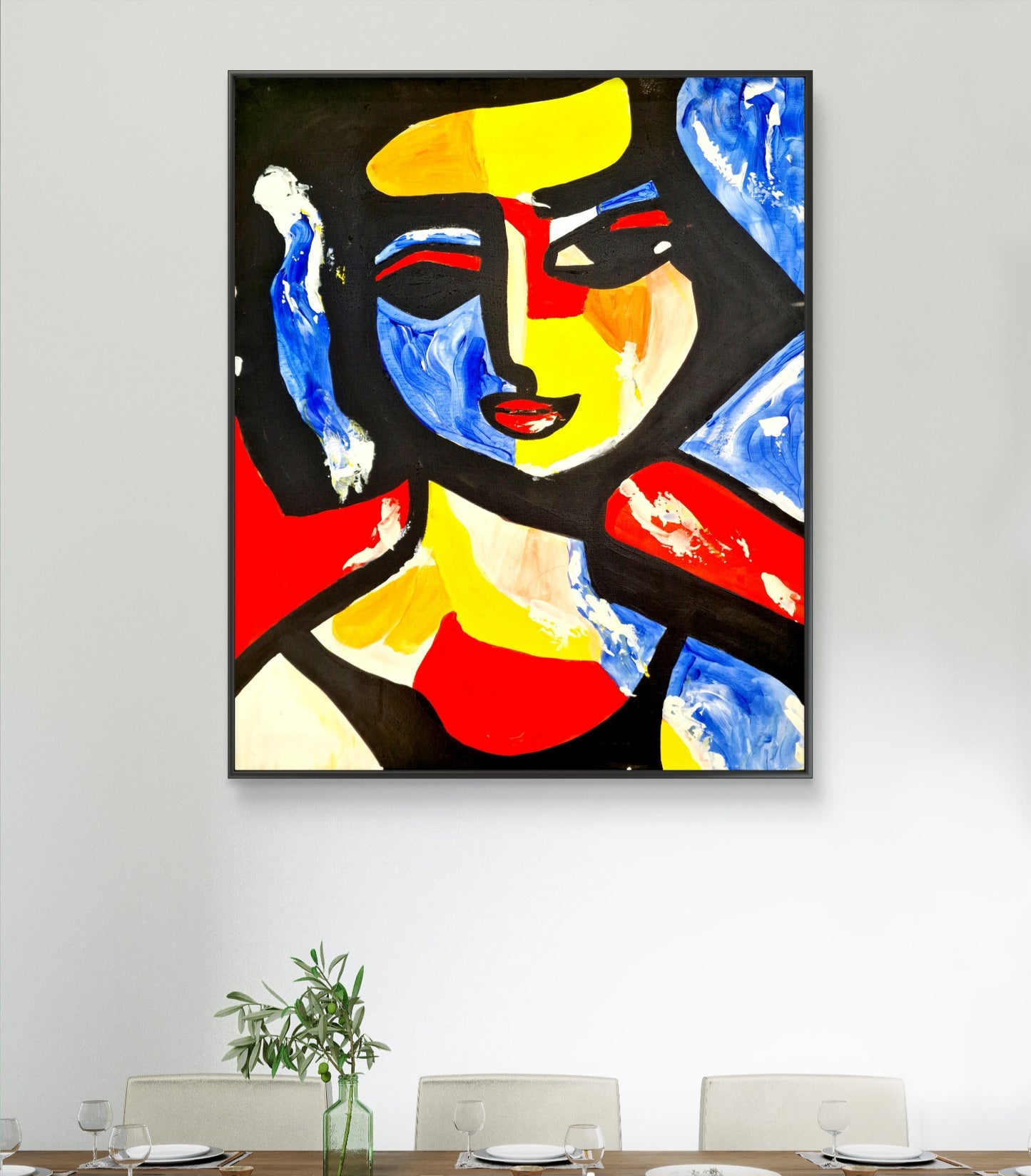 Echoes of Inner Harmony – Original Acrylic Painting (50 × 60 cm)